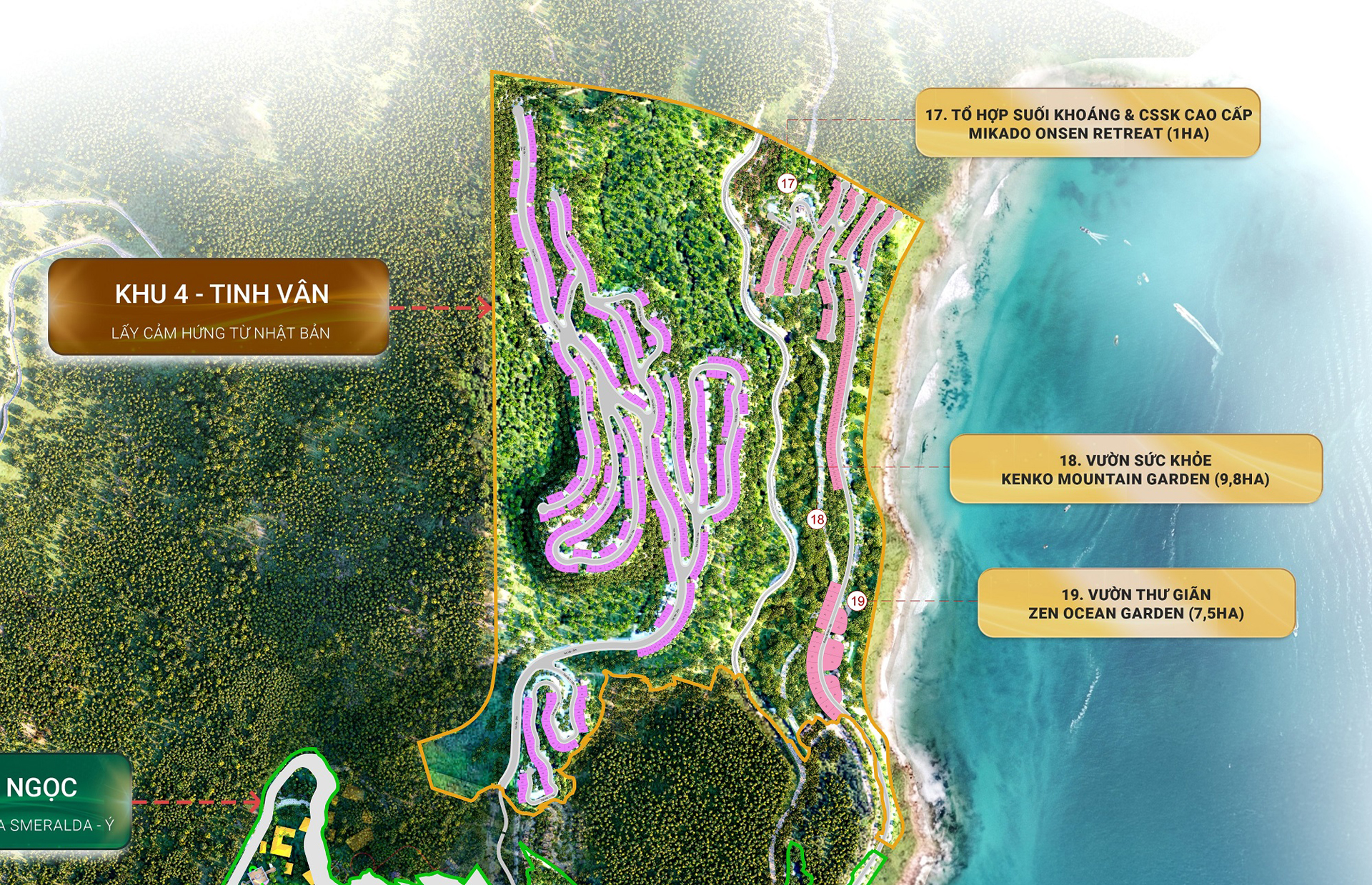 Phân khu 4 Tinh Vân - Vinhomes Làng Vân Đà Nẵng